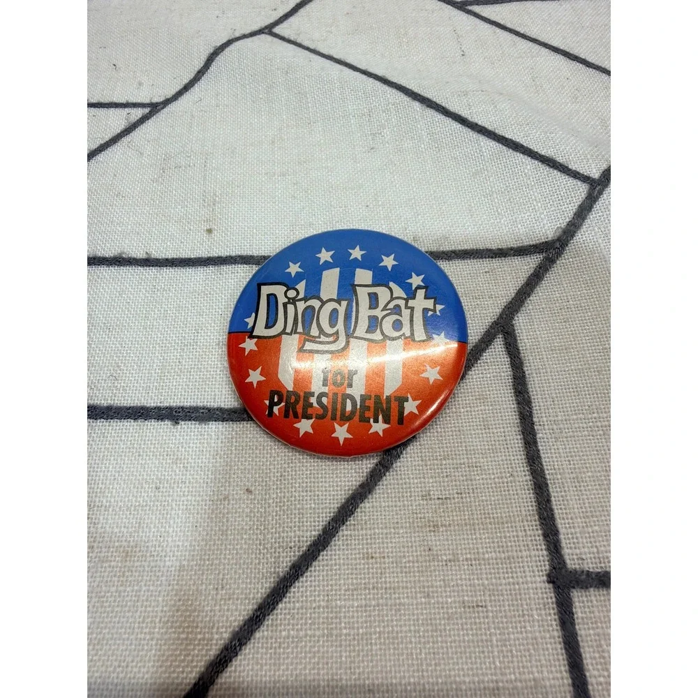 All in the Family Ding Bat for President Pin 1.75